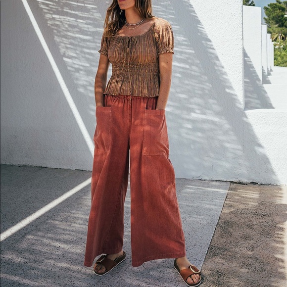 Cosmic Ways Wide Leg Pants 